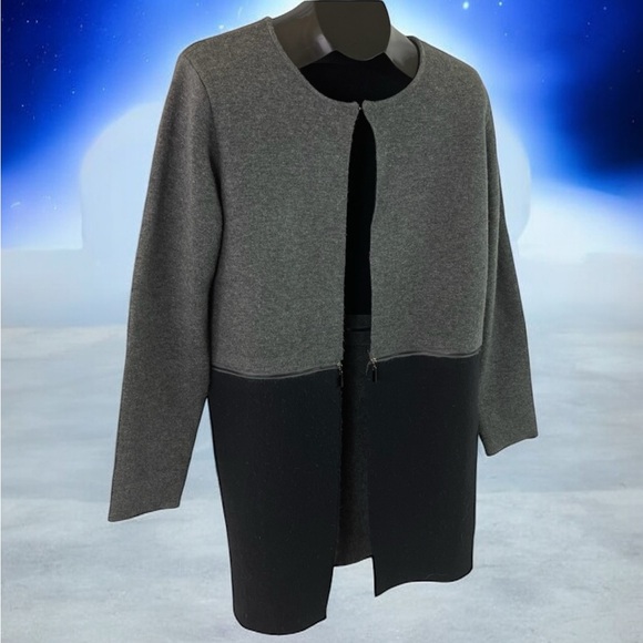 High Secret Open Front Soft Cardigan Sweater M - Picture 4 of 9